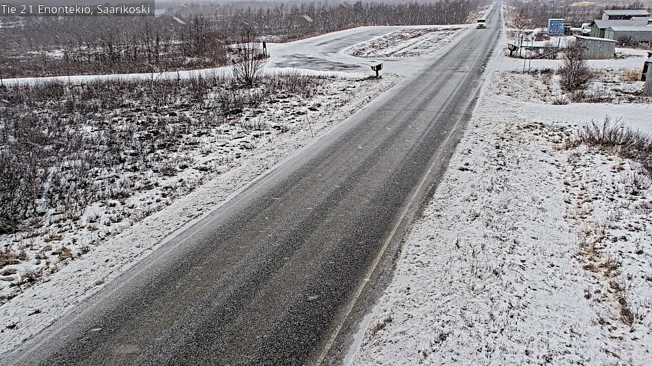 Kelikamerat Kuva Tie 21 Enontekiö, Saarikoski, Enontekiö, Lappi