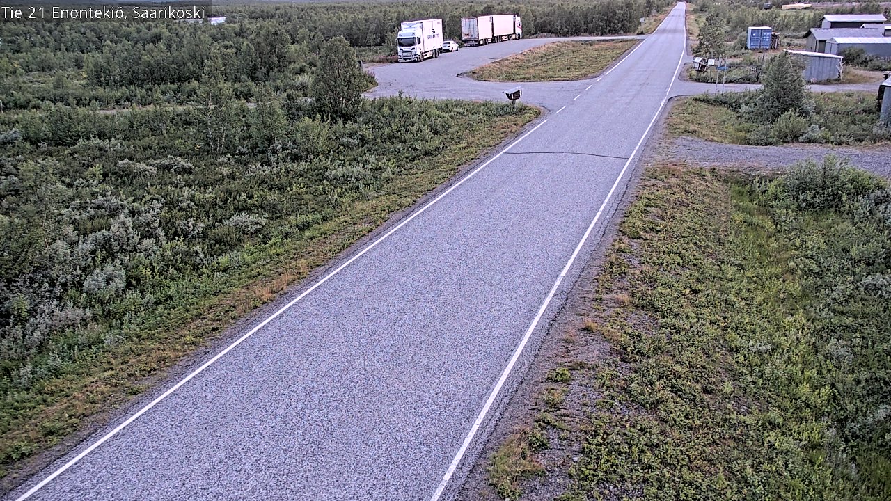Kelikamerat Kuva Tie 21 Enontekiö, Saarikoski, Enontekiö, Lappi