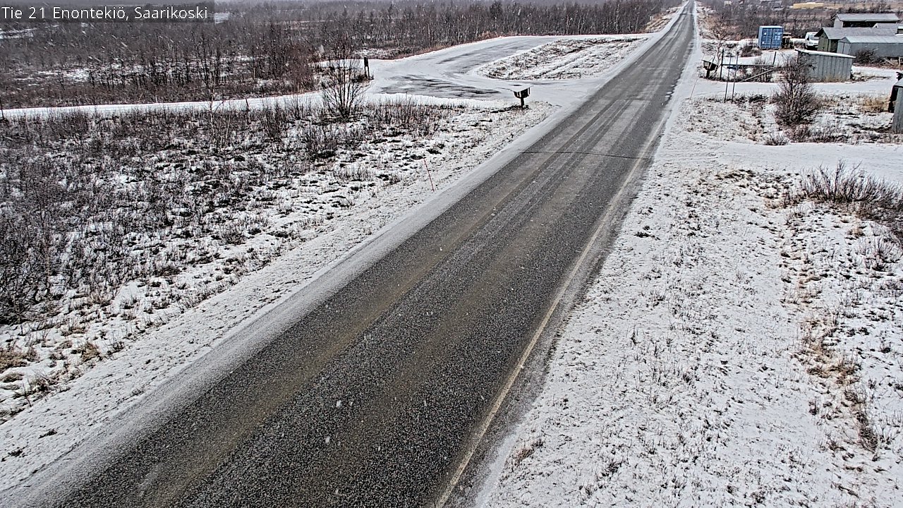Kelikamerat Kuva Tie 21 Enontekiö, Saarikoski, Enontekiö, Lappi