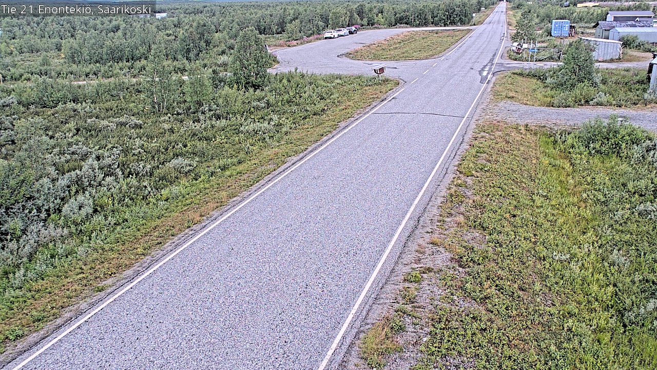 Kelikamerat Kuva Tie 21 Enontekiö, Saarikoski, Enontekiö, Lappi