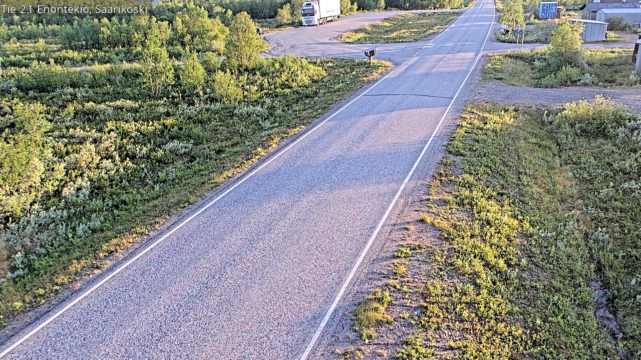 Kelikamerat Kuva Tie 21 Enontekiö, Saarikoski, Enontekiö, Lappi