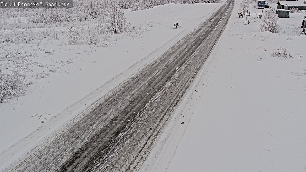 Kelikamerat Kuva Tie 21 Enontekiö, Saarikoski, Enontekiö, Lappi