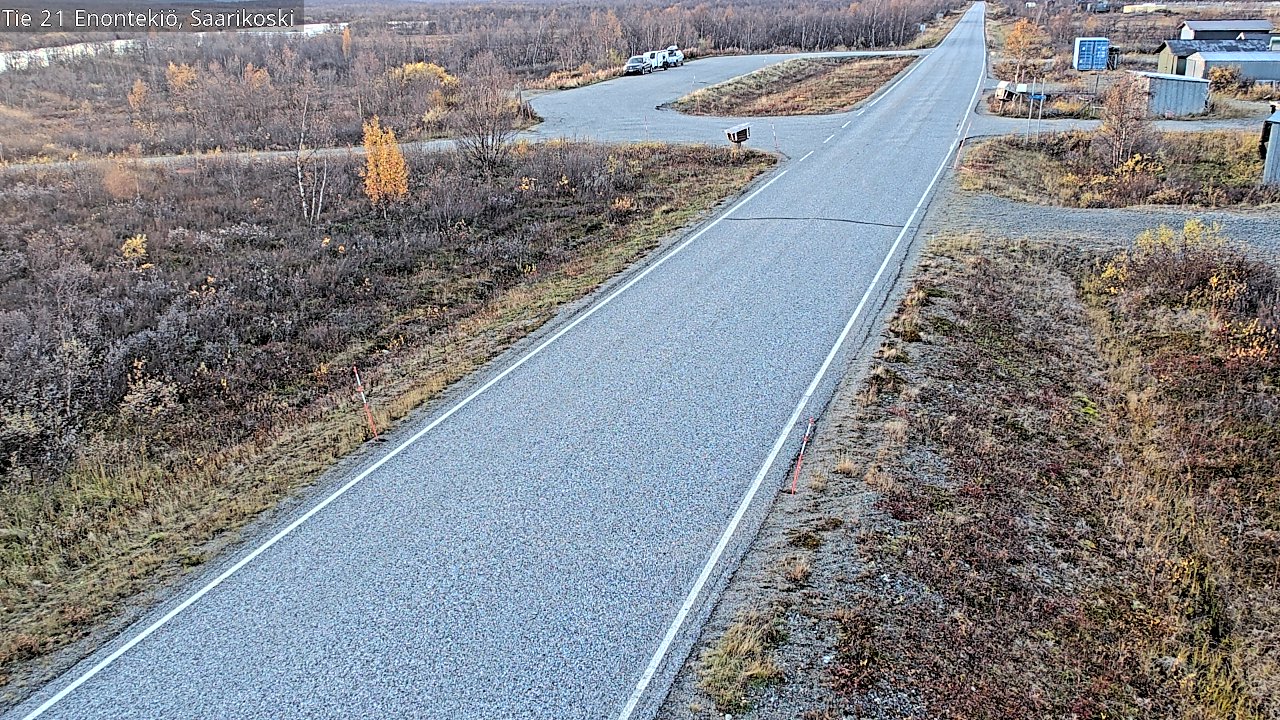 Kelikamerat Kuva Tie 21 Enontekiö, Saarikoski, Enontekiö, Lappi