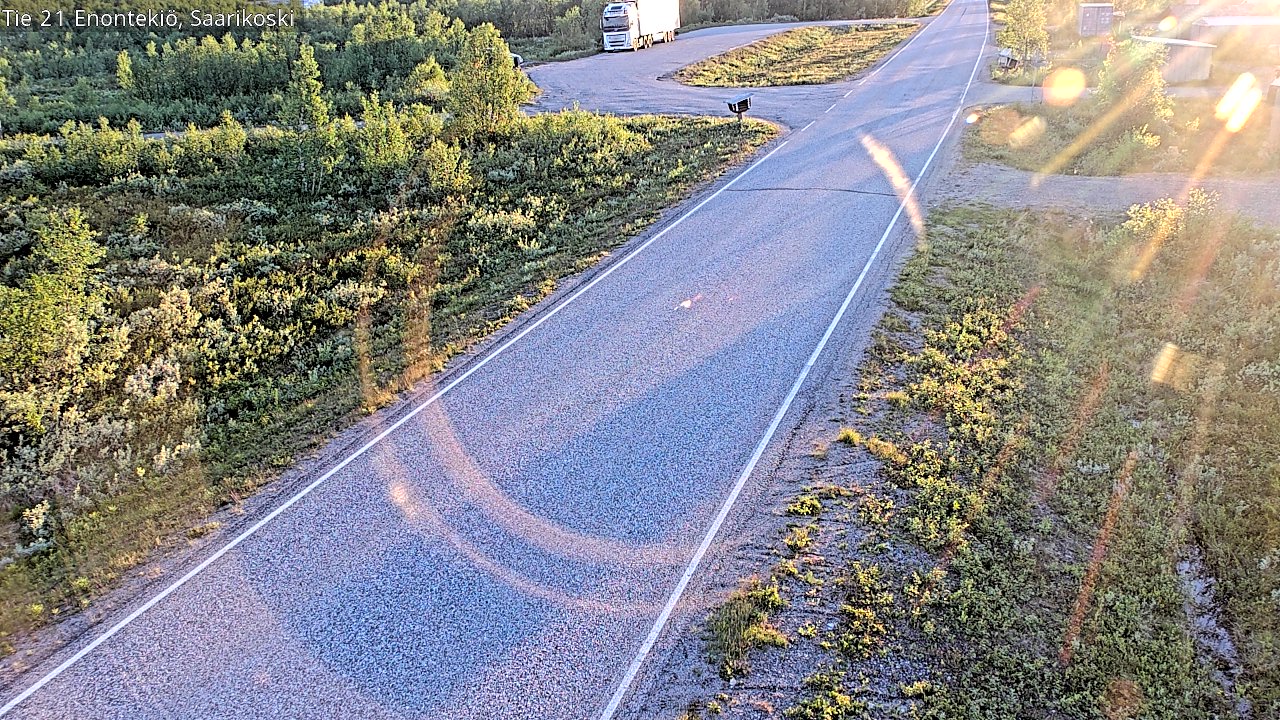Kelikamerat Kuva Tie 21 Enontekiö, Saarikoski, Enontekiö, Lappi