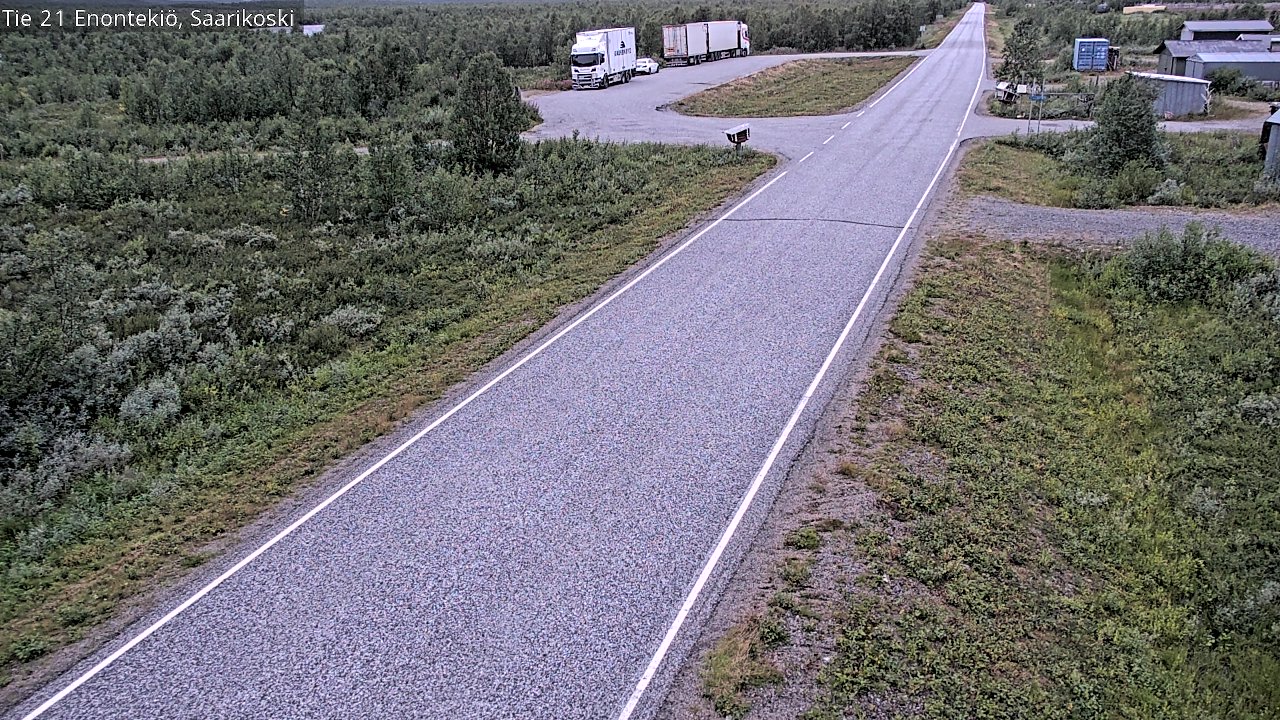 Kelikamerat Kuva Tie 21 Enontekiö, Saarikoski, Enontekiö, Lappi