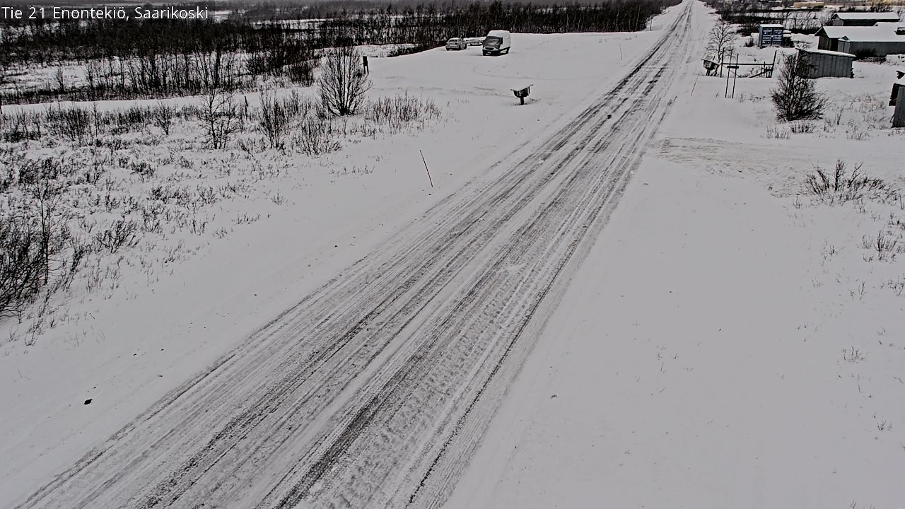 Kelikamerat Kuva Tie 21 Enontekiö, Saarikoski, Enontekiö, Lappi