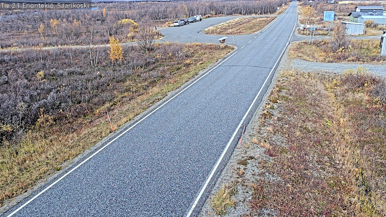 Kelikamerat Kuva Tie 21 Enontekiö, Saarikoski, Enontekiö, Lappi
