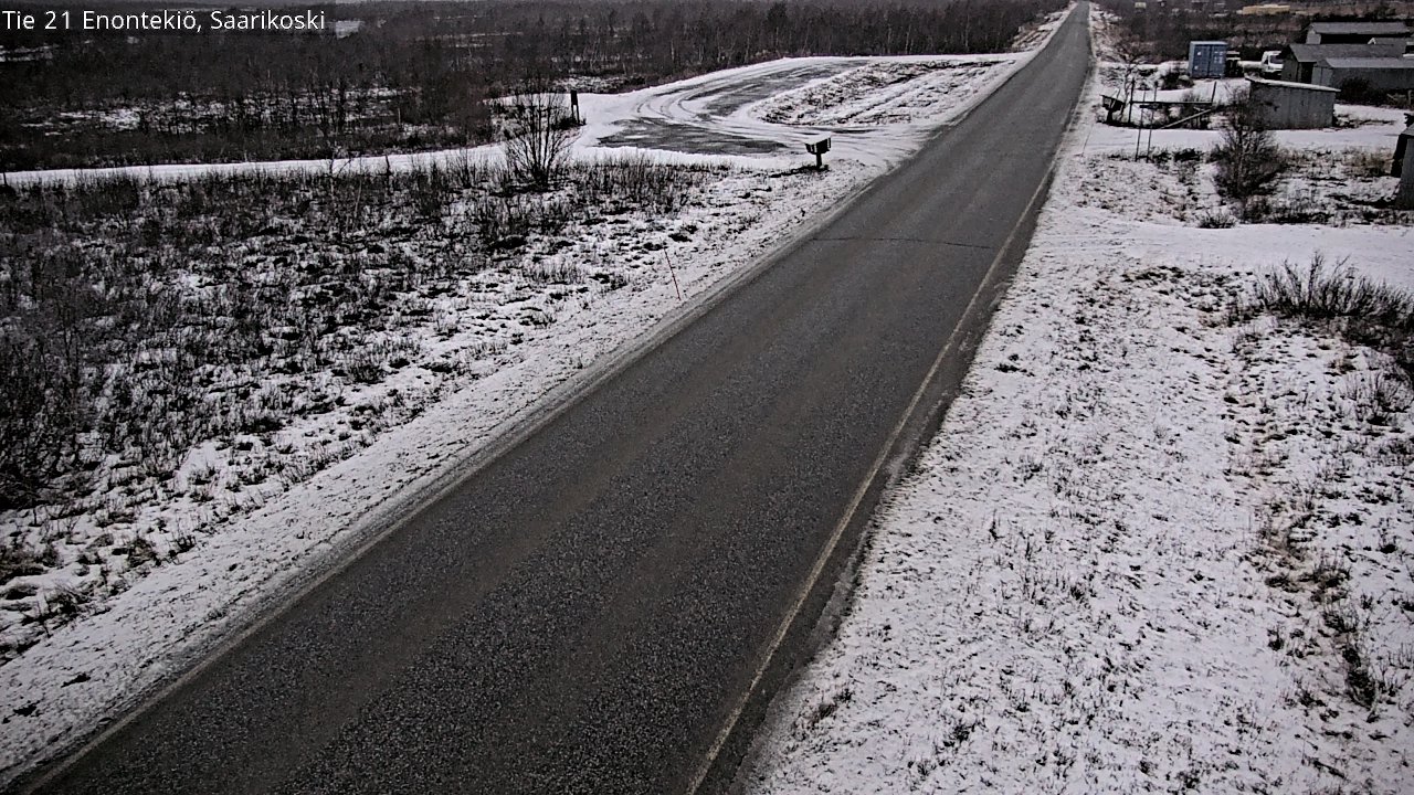 Kelikamerat Kuva Tie 21 Enontekiö, Saarikoski, Enontekiö, Lappi