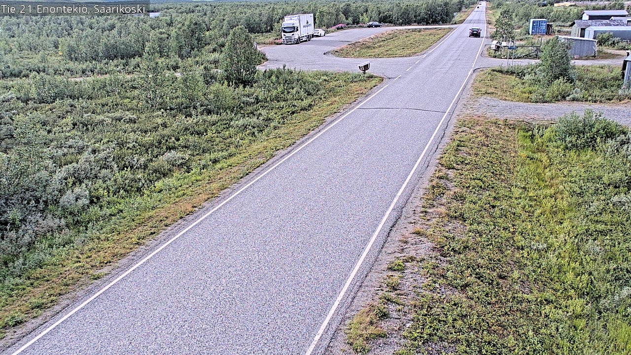 Kelikamerat Kuva Tie 21 Enontekiö, Saarikoski, Enontekiö, Lappi