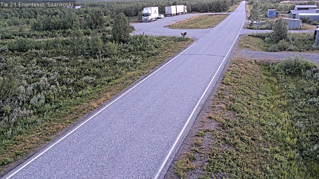 Kelikamerat Kuva Tie 21 Enontekiö, Saarikoski, Enontekiö, Lappi