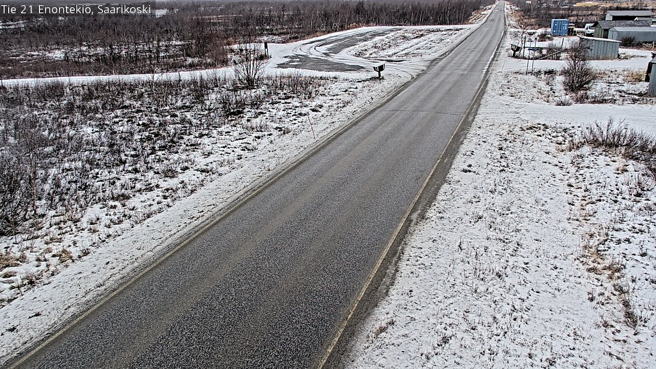 Kelikamerat Kuva Tie 21 Enontekiö, Saarikoski, Enontekiö, Lappi