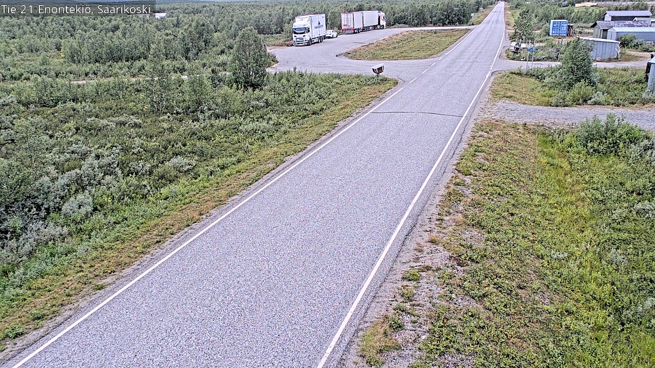 Kelikamerat Kuva Tie 21 Enontekiö, Saarikoski, Enontekiö, Lappi