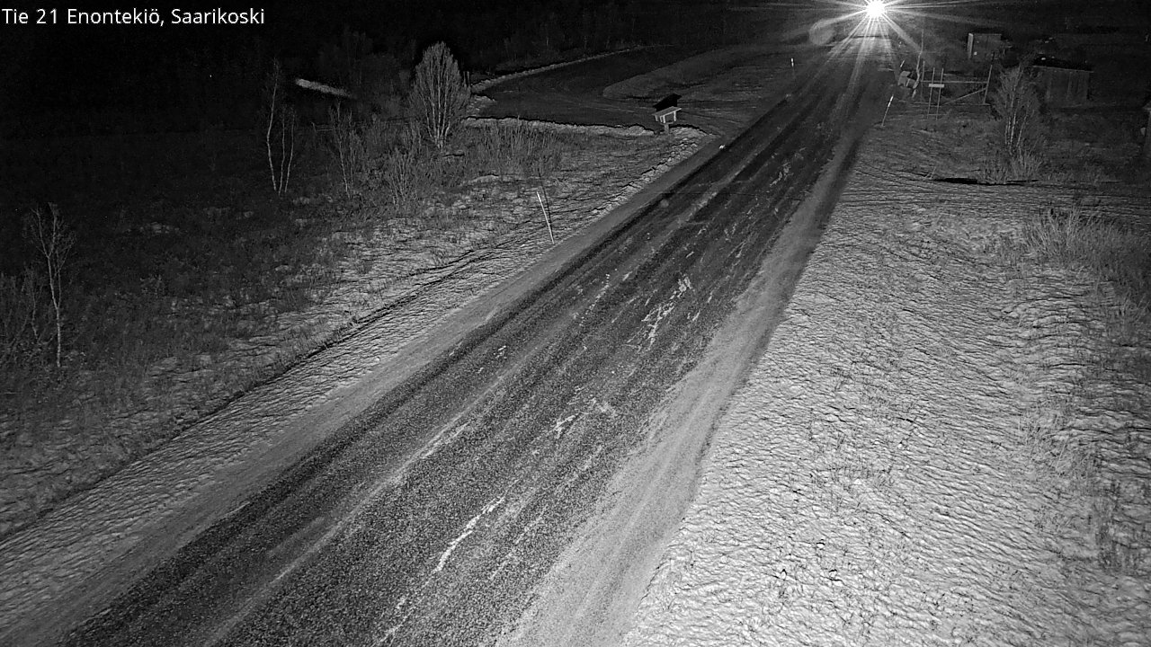 Kelikamerat Kuva Tie 21 Enontekiö, Saarikoski, Enontekiö, Lappi