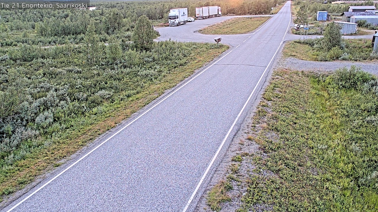 Kelikamerat Kuva Tie 21 Enontekiö, Saarikoski, Enontekiö, Lappi