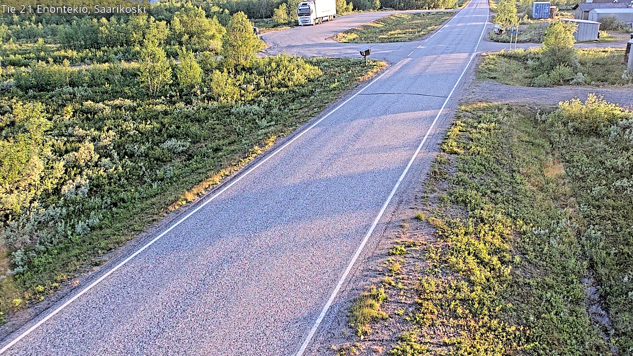 Kelikamerat Kuva Tie 21 Enontekiö, Saarikoski, Enontekiö, Lappi