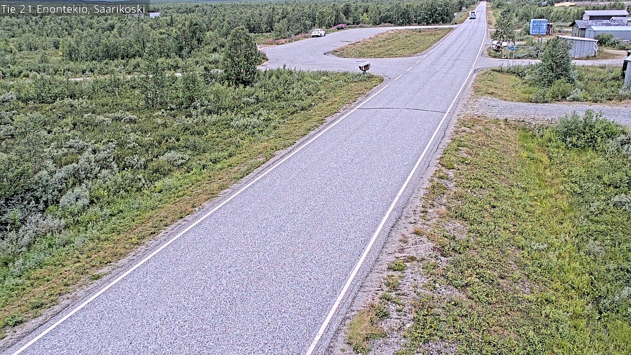 Kelikamerat Kuva Tie 21 Enontekiö, Saarikoski, Enontekiö, Lappi