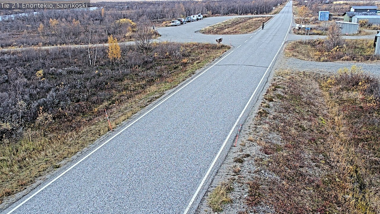 Kelikamerat Kuva Tie 21 Enontekiö, Saarikoski, Enontekiö, Lappi