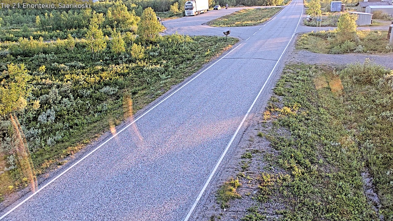 Kelikamerat Kuva Tie 21 Enontekiö, Saarikoski, Enontekiö, Lappi