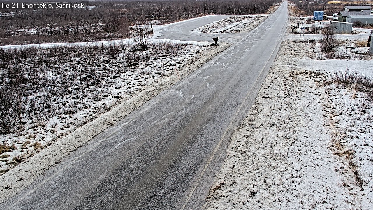 Kelikamerat Kuva Tie 21 Enontekiö, Saarikoski, Enontekiö, Lappi