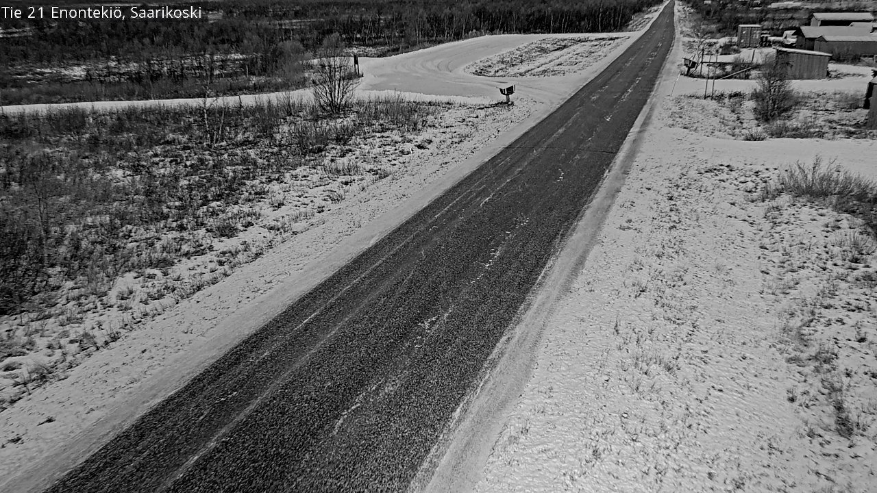 Kelikamerat Kuva Tie 21 Enontekiö, Saarikoski, Enontekiö, Lappi