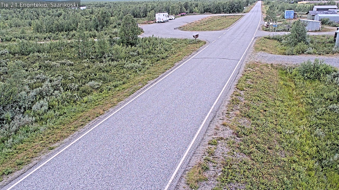 Kelikamerat Kuva Tie 21 Enontekiö, Saarikoski, Enontekiö, Lappi