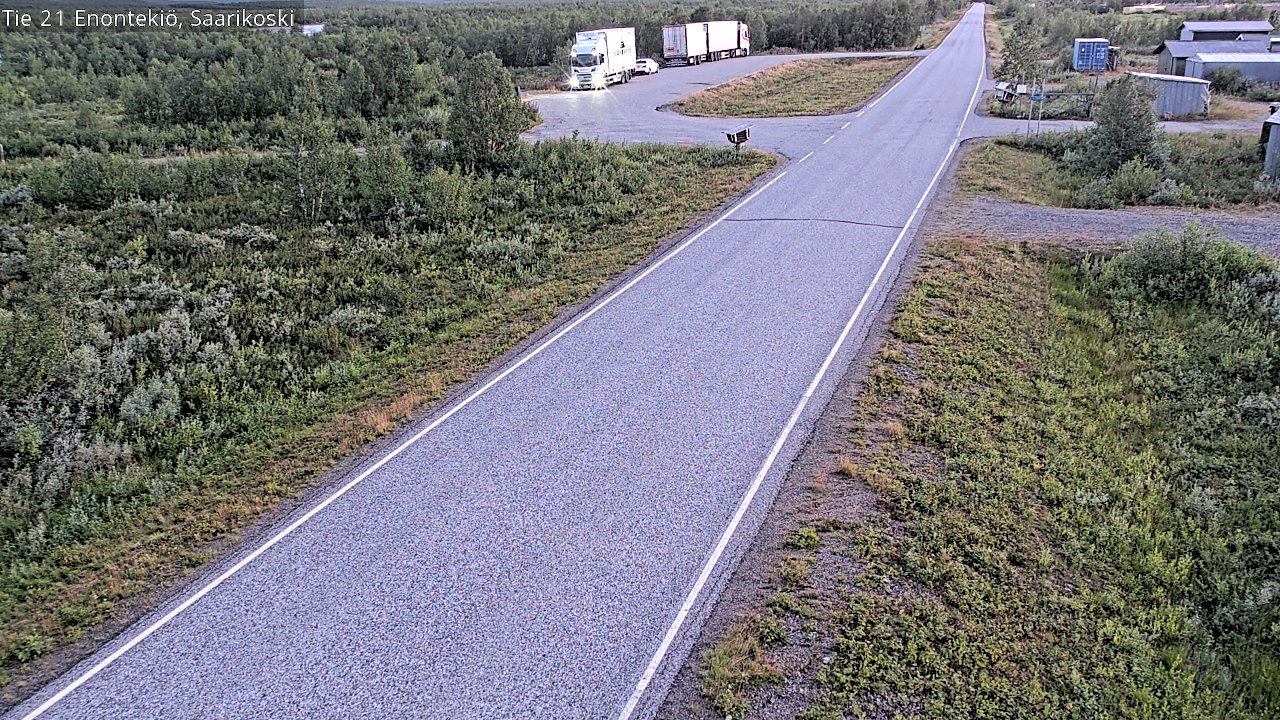 Kelikamerat Kuva Tie 21 Enontekiö, Saarikoski, Enontekiö, Lappi