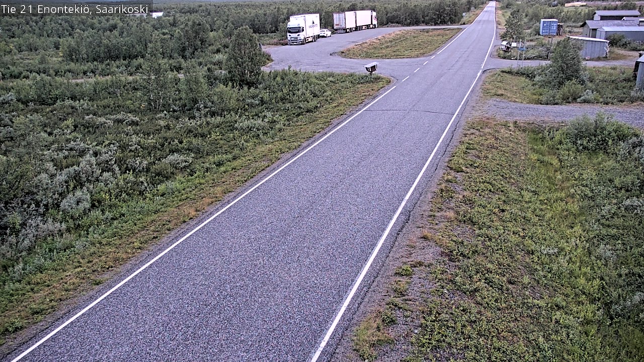 Kelikamerat Kuva Tie 21 Enontekiö, Saarikoski, Enontekiö, Lappi