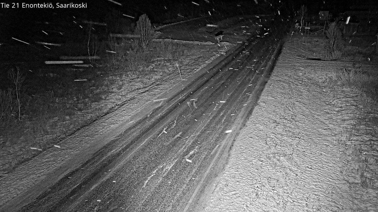 Kelikamerat Kuva Tie 21 Enontekiö, Saarikoski, Enontekiö, Lappi