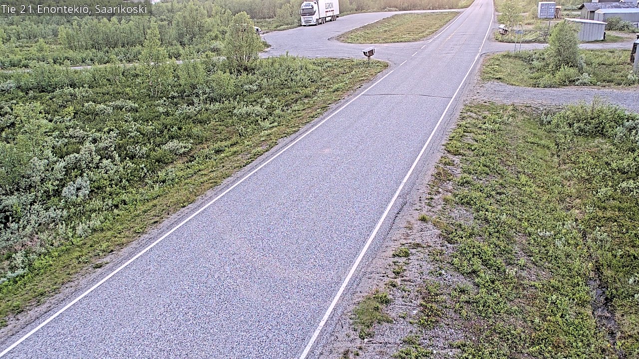 Kelikamerat Kuva Tie 21 Enontekiö, Saarikoski, Enontekiö, Lappi