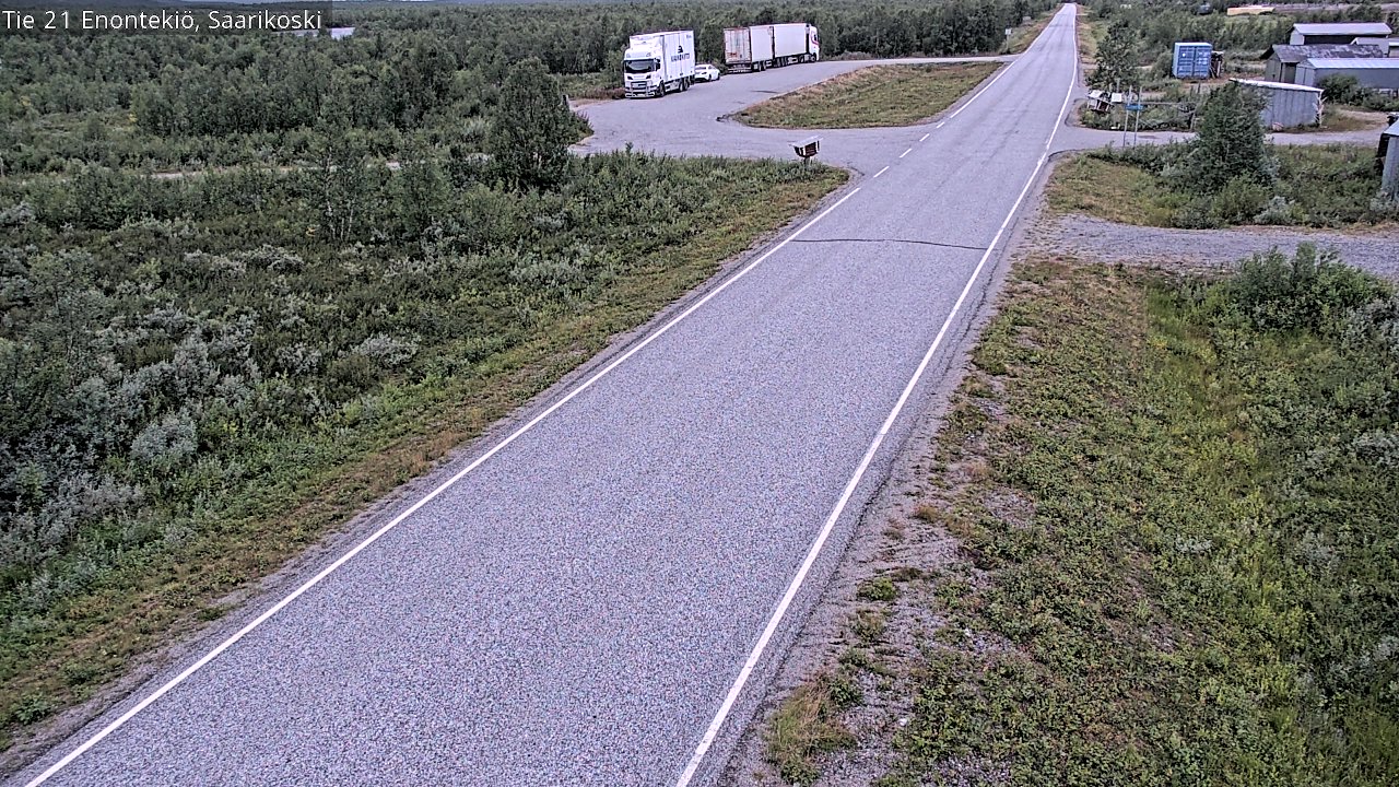 Kelikamerat Kuva Tie 21 Enontekiö, Saarikoski, Enontekiö, Lappi