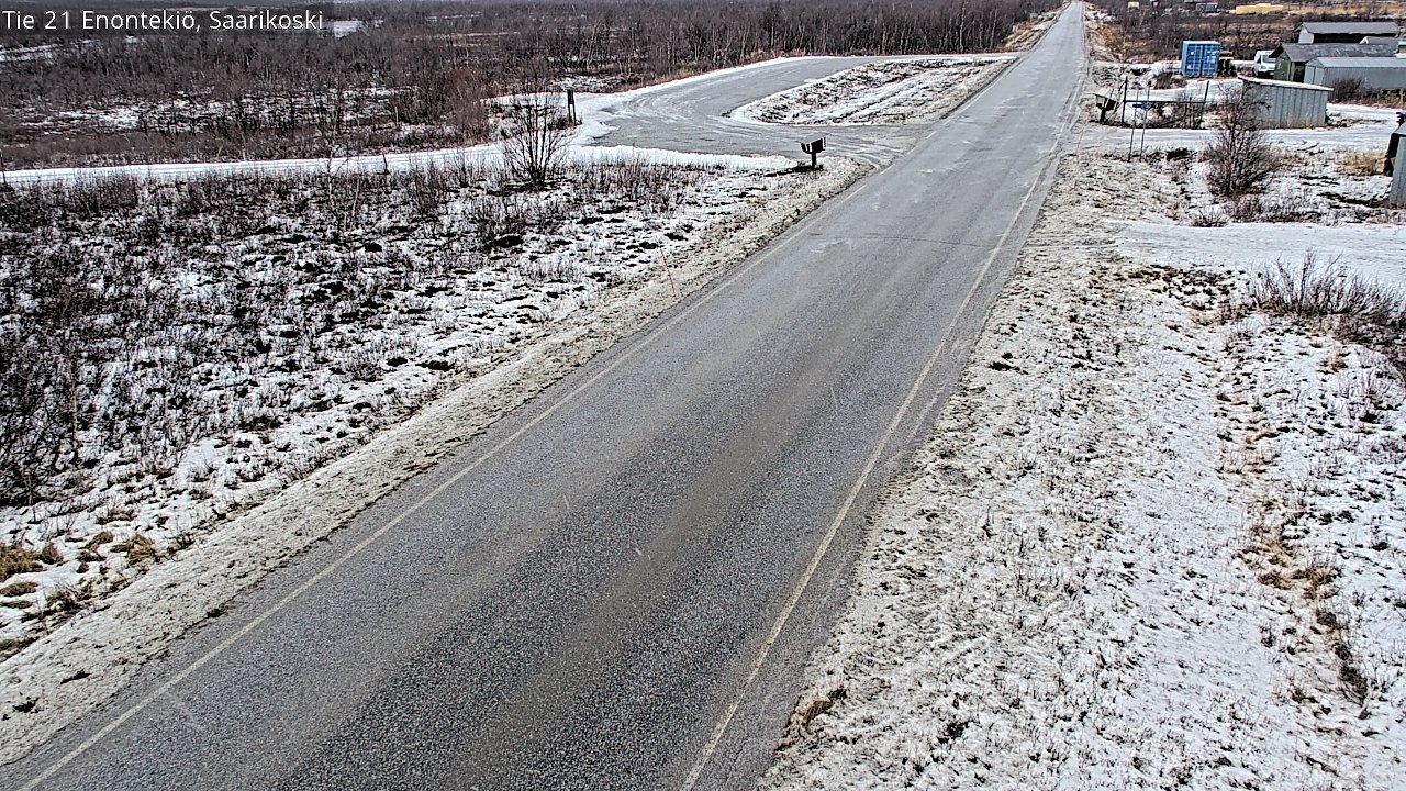 Kelikamerat Kuva Tie 21 Enontekiö, Saarikoski, Enontekiö, Lappi