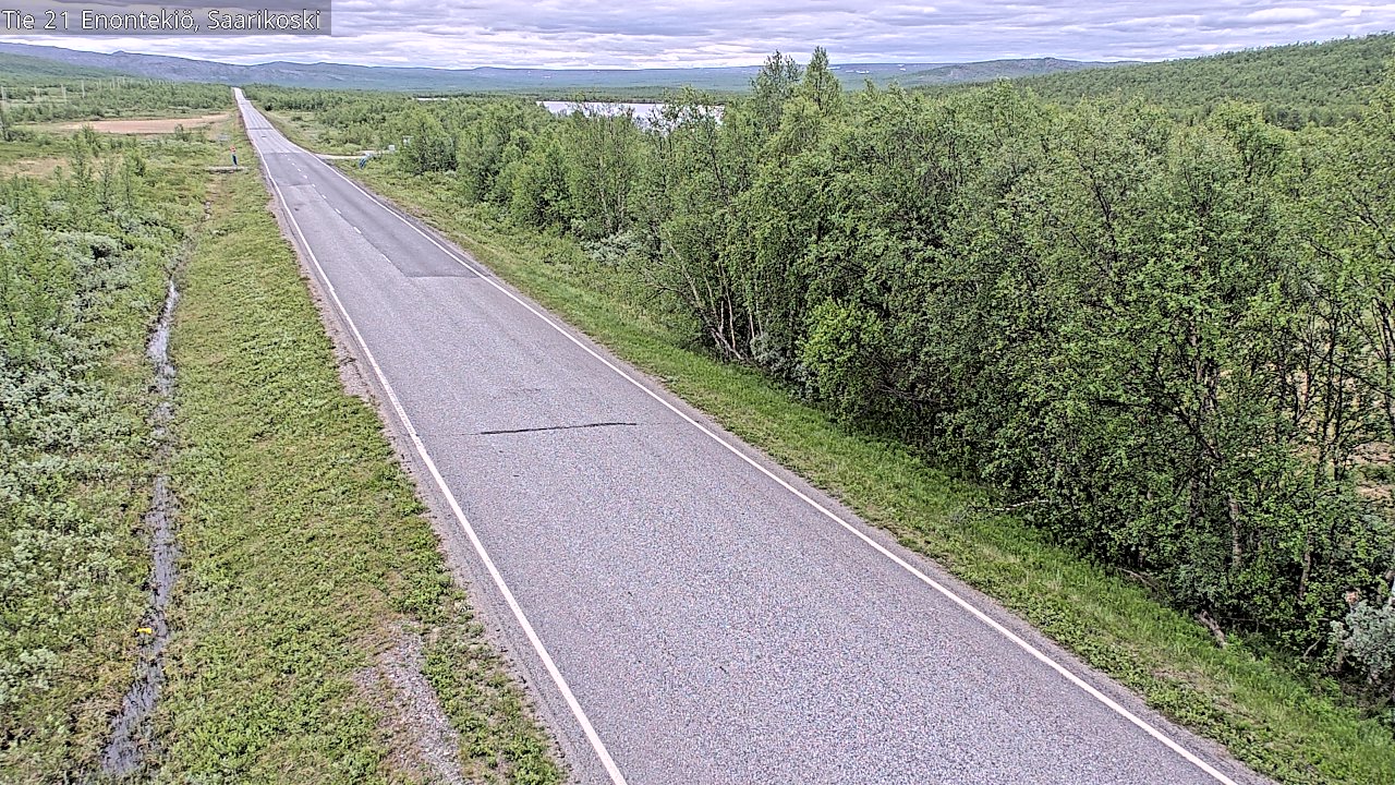 Kelikamerat Kuva Tie 21 Enontekiö, Saarikoski, Enontekiö, Lappi