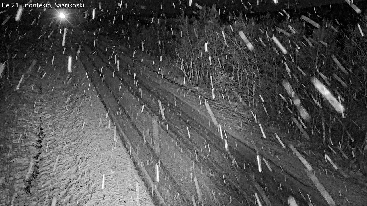 Kelikamerat Kuva Tie 21 Enontekiö, Saarikoski, Enontekiö, Lappi