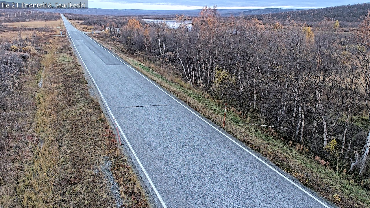 Kelikamerat Kuva Tie 21 Enontekiö, Saarikoski, Enontekiö, Lappi