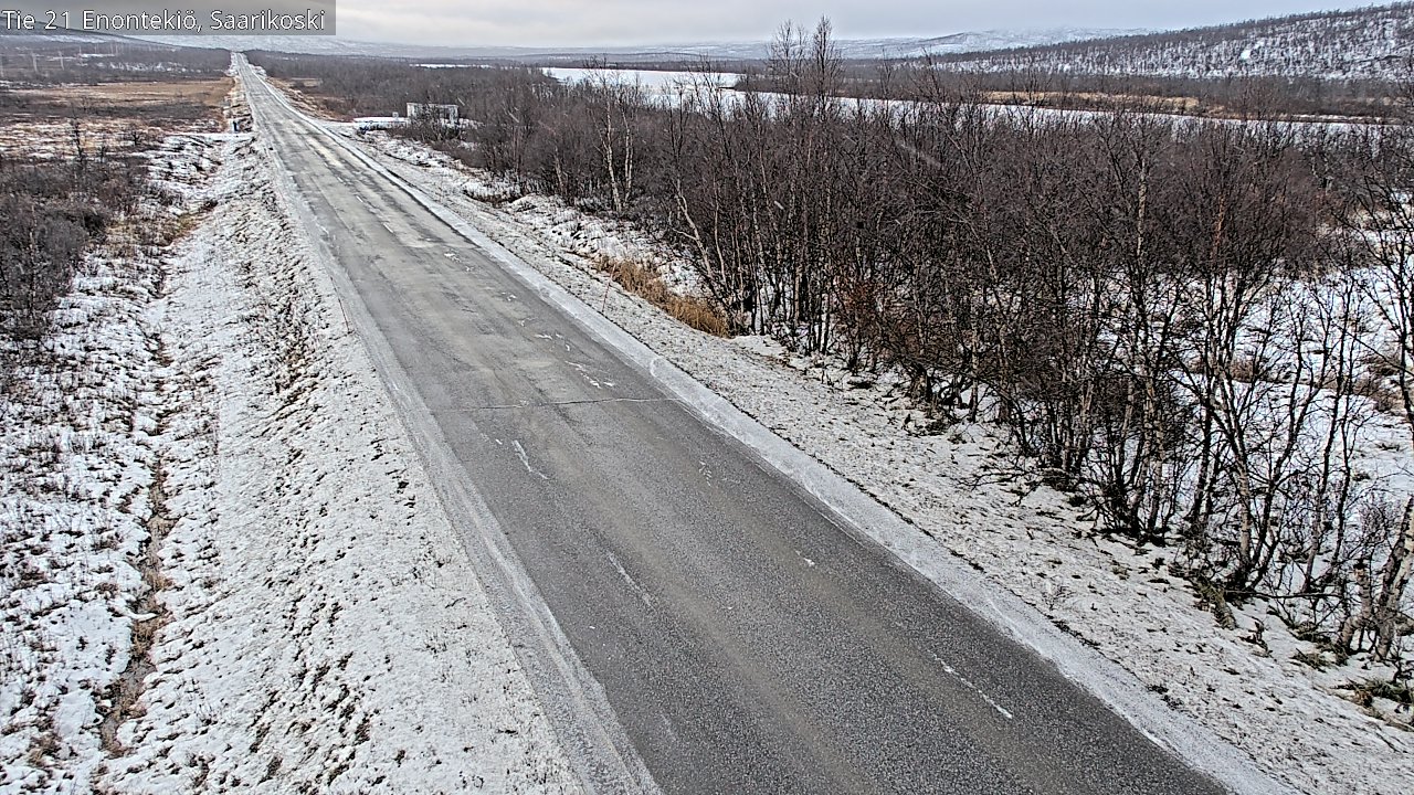 Kelikamerat Kuva Tie 21 Enontekiö, Saarikoski, Enontekiö, Lappi