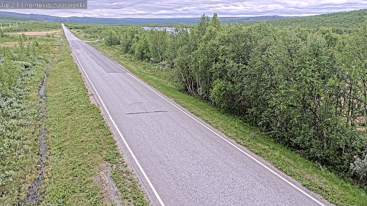 Kelikamerat Kuva Tie 21 Enontekiö, Saarikoski, Enontekiö, Lappi