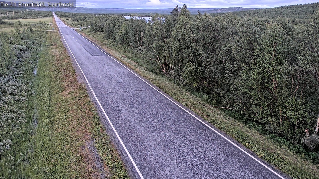 Kelikamerat Kuva Tie 21 Enontekiö, Saarikoski, Enontekiö, Lappi