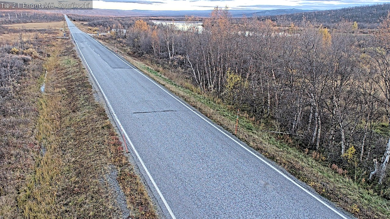Kelikamerat Kuva Tie 21 Enontekiö, Saarikoski, Enontekiö, Lappi