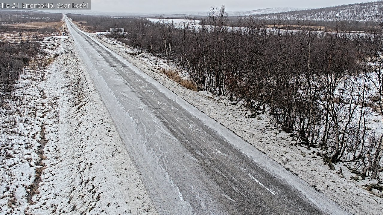 Kelikamerat Kuva Tie 21 Enontekiö, Saarikoski, Enontekiö, Lappi