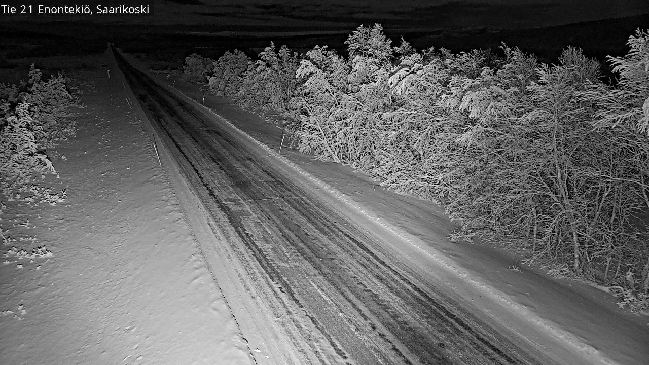 Kelikamerat Kuva Tie 21 Enontekiö, Saarikoski, Enontekiö, Lappi