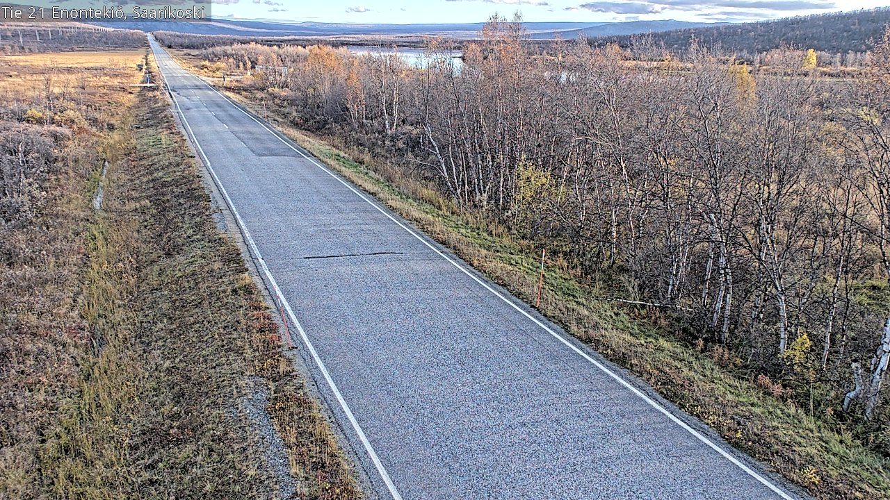 Kelikamerat Kuva Tie 21 Enontekiö, Saarikoski, Enontekiö, Lappi