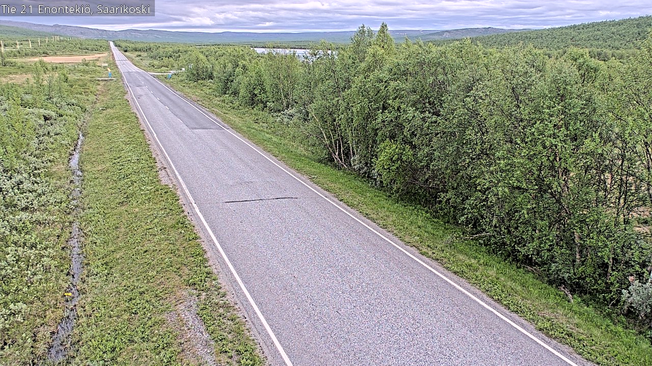 Kelikamerat Kuva Tie 21 Enontekiö, Saarikoski, Enontekiö, Lappi