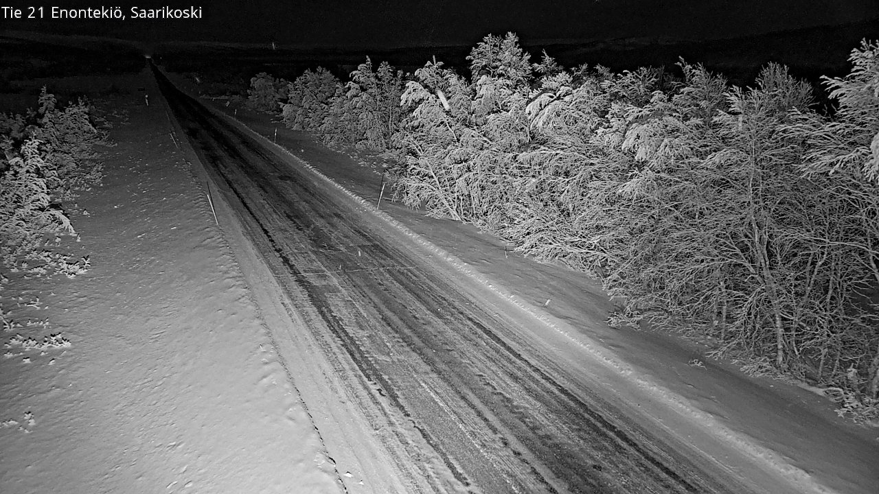 Kelikamerat Kuva Tie 21 Enontekiö, Saarikoski, Enontekiö, Lappi