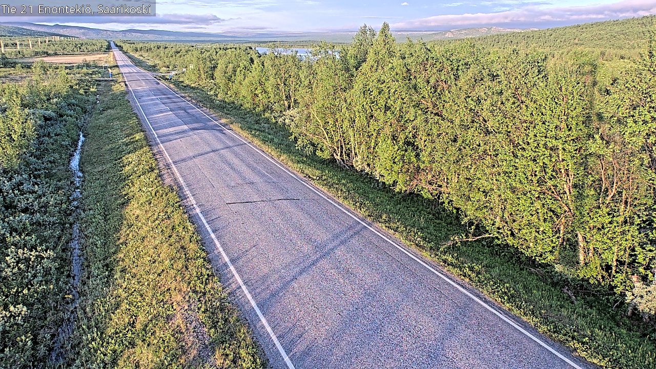 Kelikamerat Kuva Tie 21 Enontekiö, Saarikoski, Enontekiö, Lappi
