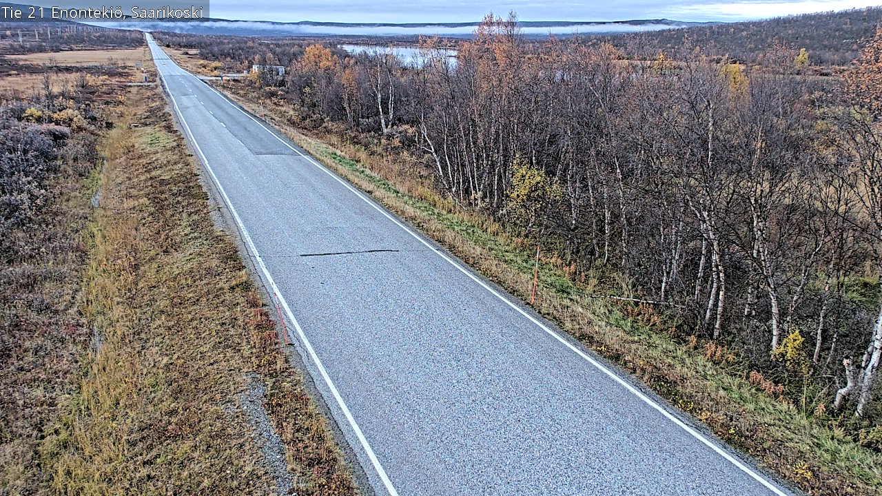 Kelikamerat Kuva Tie 21 Enontekiö, Saarikoski, Enontekiö, Lappi
