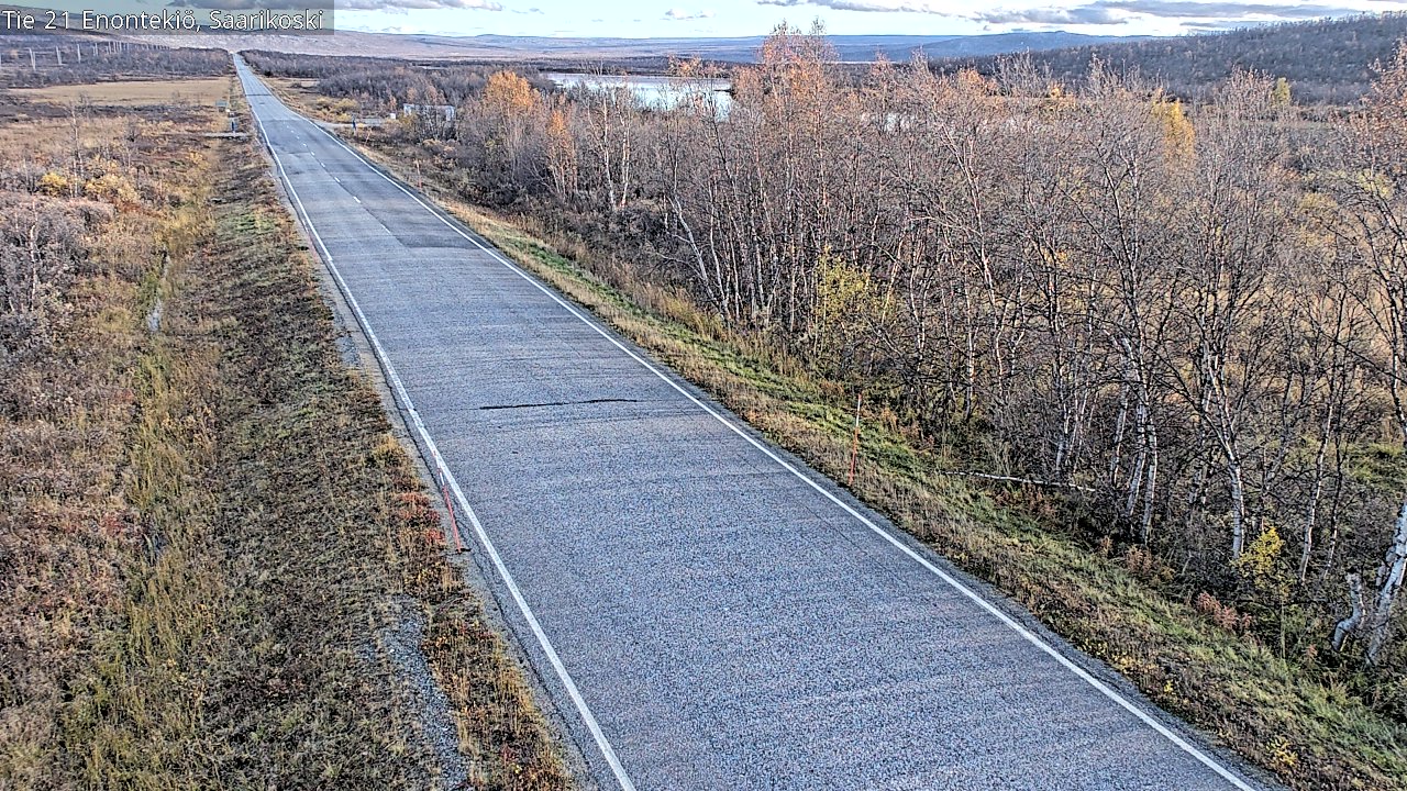 Kelikamerat Kuva Tie 21 Enontekiö, Saarikoski, Enontekiö, Lappi