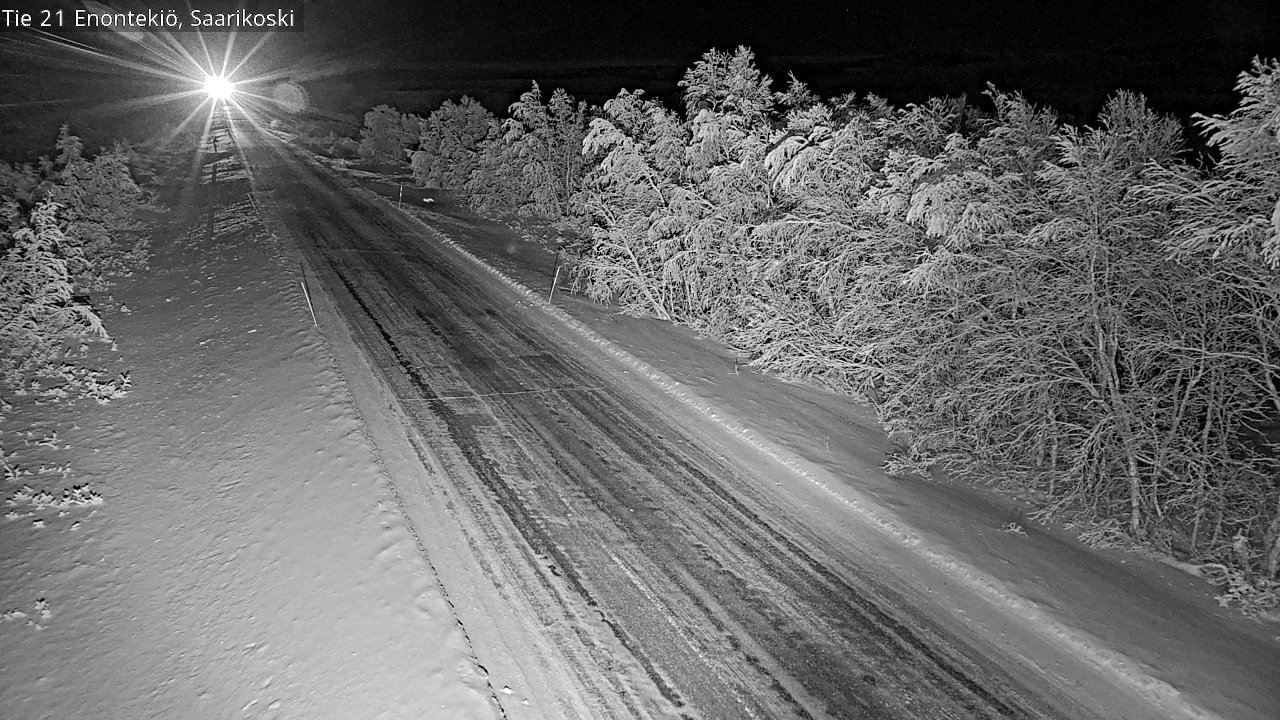 Kelikamerat Kuva Tie 21 Enontekiö, Saarikoski, Enontekiö, Lappi