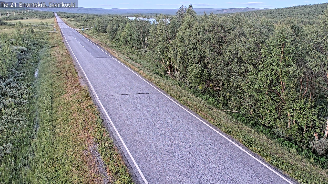 Kelikamerat Kuva Tie 21 Enontekiö, Saarikoski, Enontekiö, Lappi