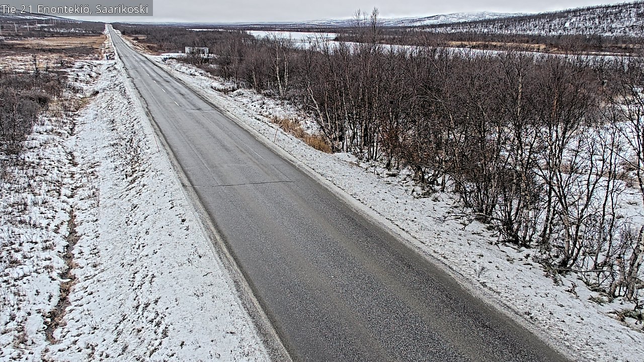 Kelikamerat Kuva Tie 21 Enontekiö, Saarikoski, Enontekiö, Lappi