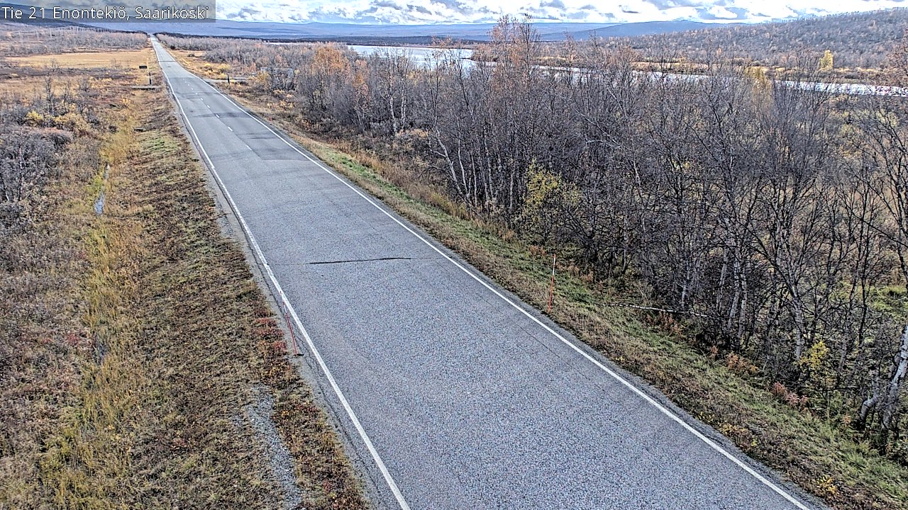 Kelikamerat Kuva Tie 21 Enontekiö, Saarikoski, Enontekiö, Lappi